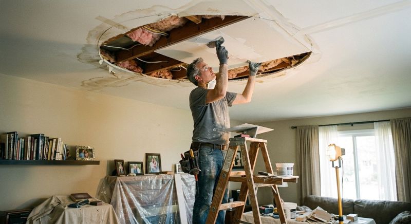 Ceiling Leak Repair Service in Houston, TX