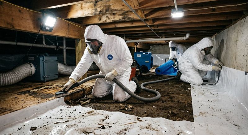 Crawl Space Remediation in Summerville, SC