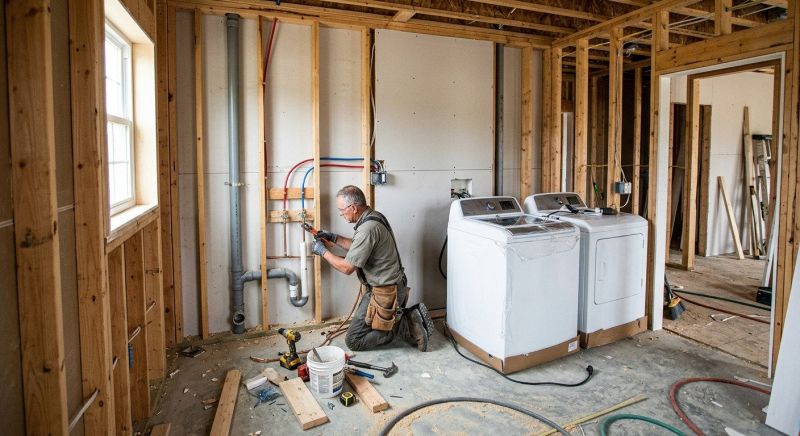 Laundry Room Construction in Santa Rosa, CA