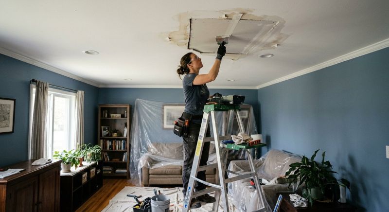 Leaking Ceiling Repair in Santa Rosa, CA