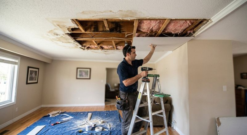 Bathroom Water Damage Repair in Conroe, TX