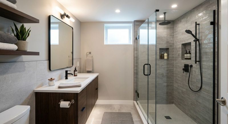 Granite Shower Installation in Lancaster, PA