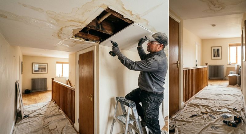 Leaking Ceiling Repair in Houston, TX