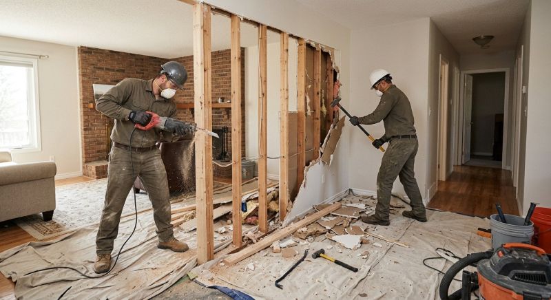 Wall Removal Service in Santa Rosa, CA